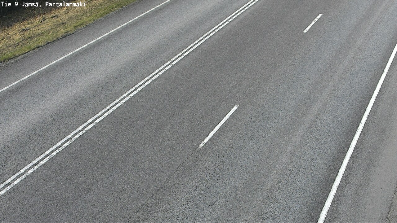 Weather Camera Image Road 9 Jämsä, Partalanmäki, Jämsä, Keski-Suomi