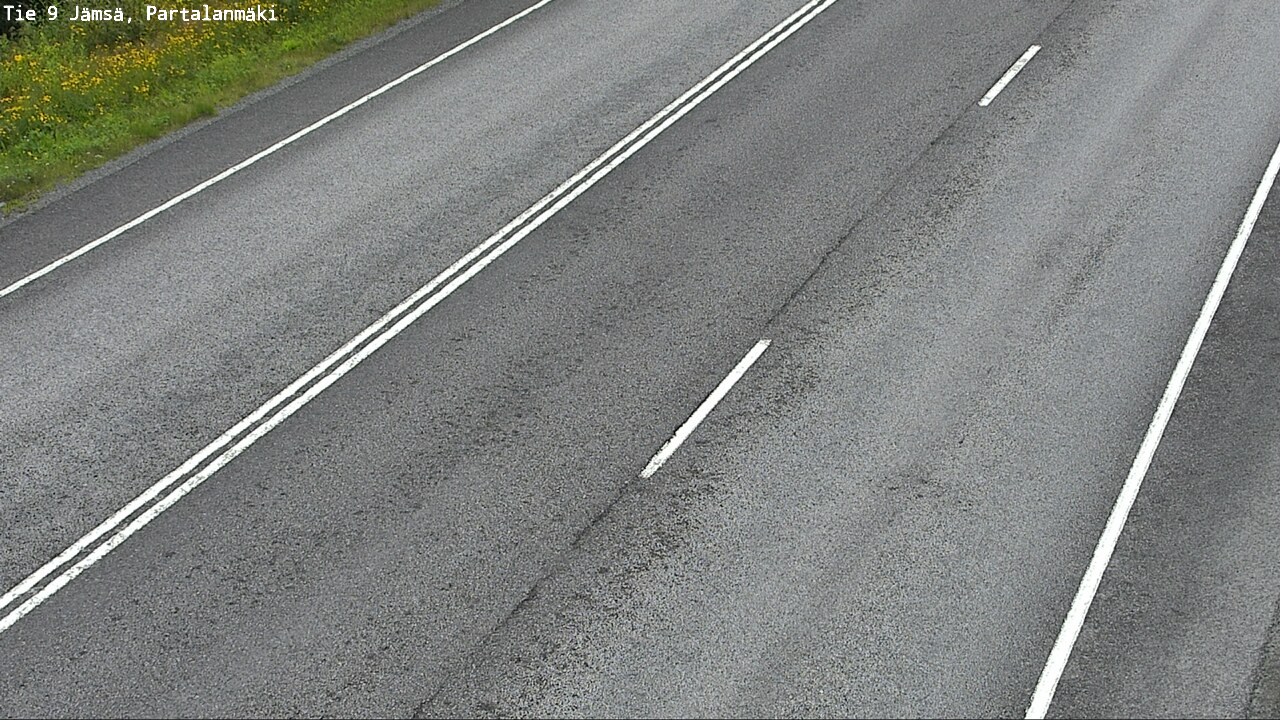 Weather Camera Image Road 9 Jämsä, Partalanmäki, Jämsä, Keski-Suomi