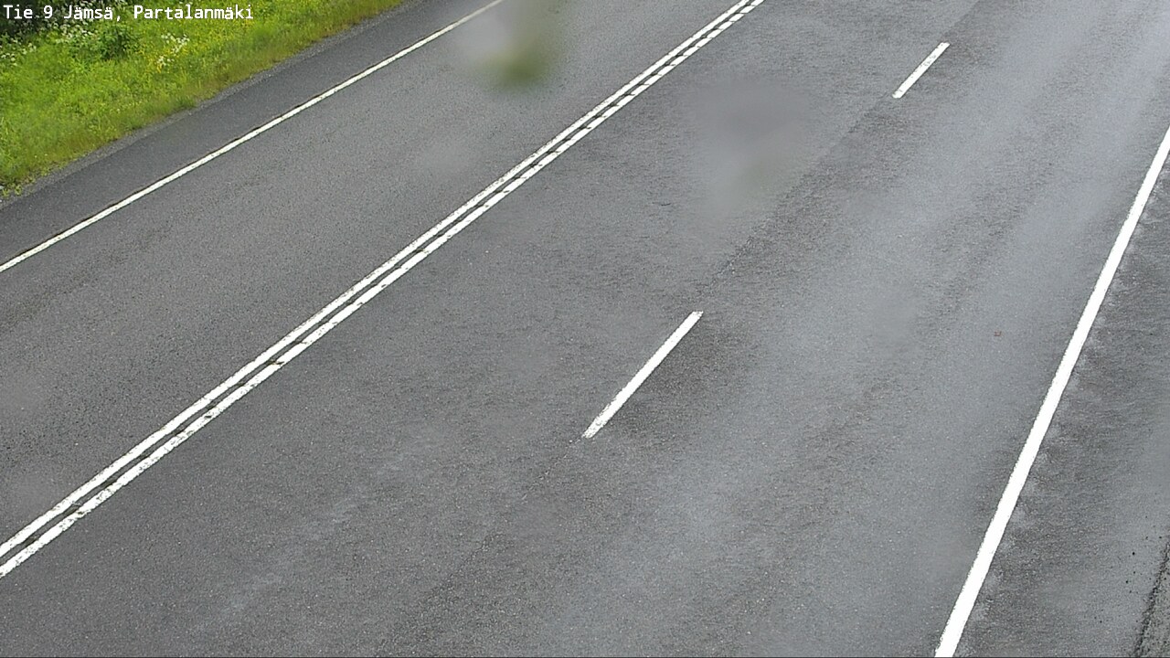 Weather Camera Image Road 9 Jämsä, Partalanmäki, Jämsä, Keski-Suomi