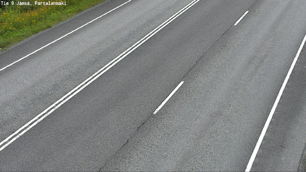 Weather Camera Image Road 9 Jämsä, Partalanmäki, Jämsä, Keski-Suomi