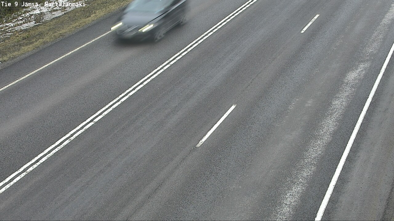 Weather Camera Image Road 9 Jämsä, Partalanmäki, Jämsä, Keski-Suomi