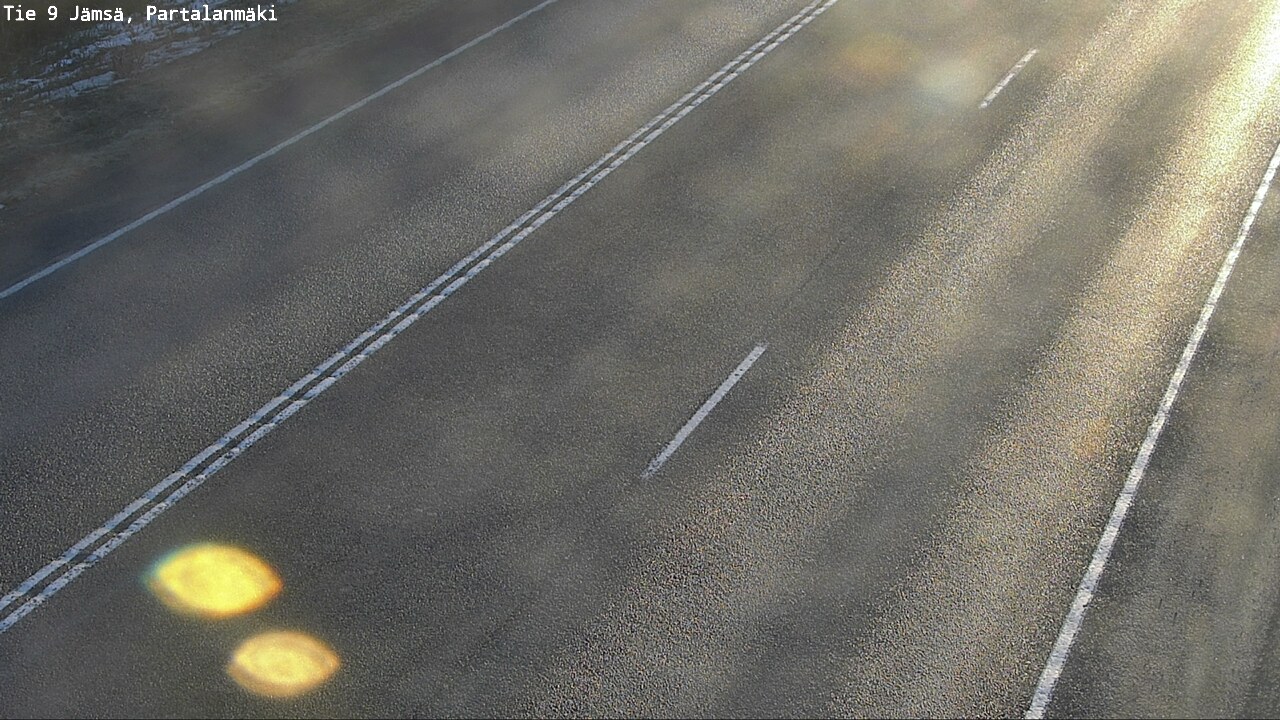 Weather Camera Image Road 9 Jämsä, Partalanmäki, Jämsä, Keski-Suomi