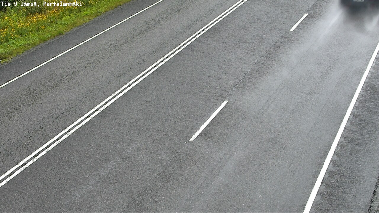 Weather Camera Image Road 9 Jämsä, Partalanmäki, Jämsä, Keski-Suomi