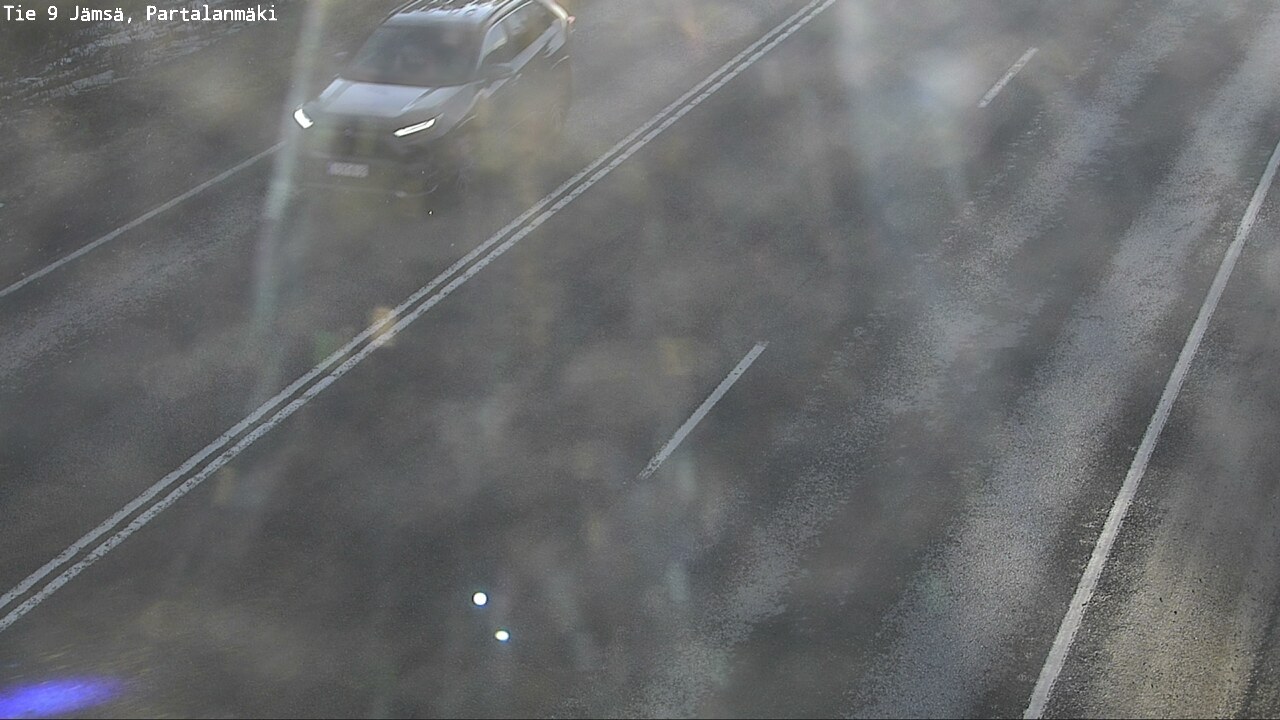 Weather Camera Image Road 9 Jämsä, Partalanmäki, Jämsä, Keski-Suomi
