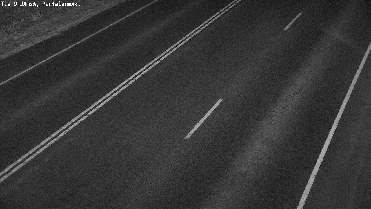 Weather Camera Image Väg 9 Jämsä, Partalanmäki, Jämsä, Keski-Suomi