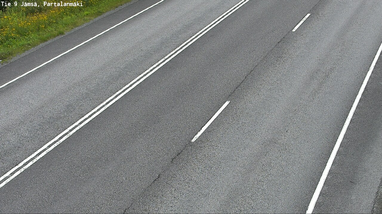 Weather Camera Image Road 9 Jämsä, Partalanmäki, Jämsä, Keski-Suomi