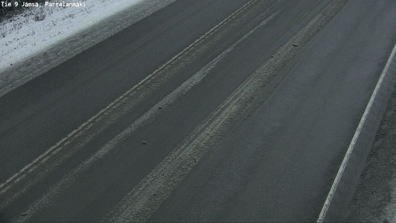 Weather Camera Image Väg 9 Jämsä, Partalanmäki, Jämsä, Keski-Suomi