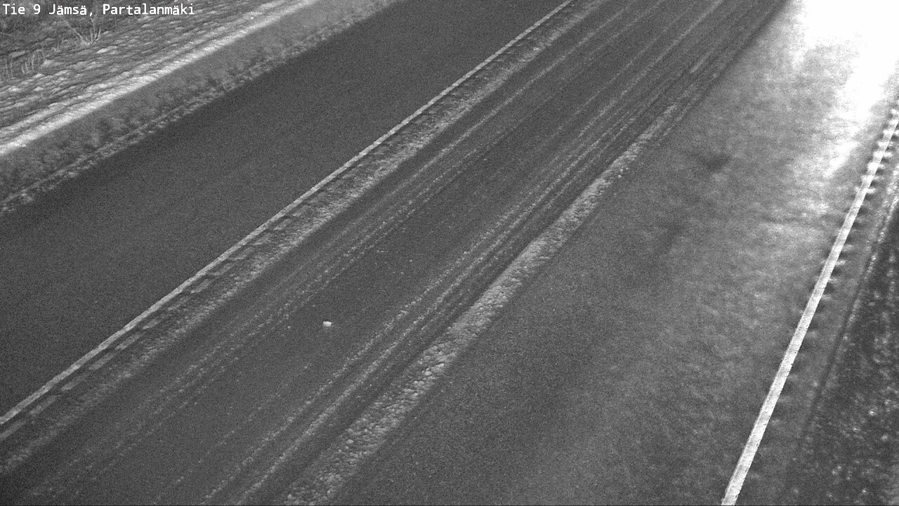 Weather Camera Image Väg 9 Jämsä, Partalanmäki, Jämsä, Keski-Suomi