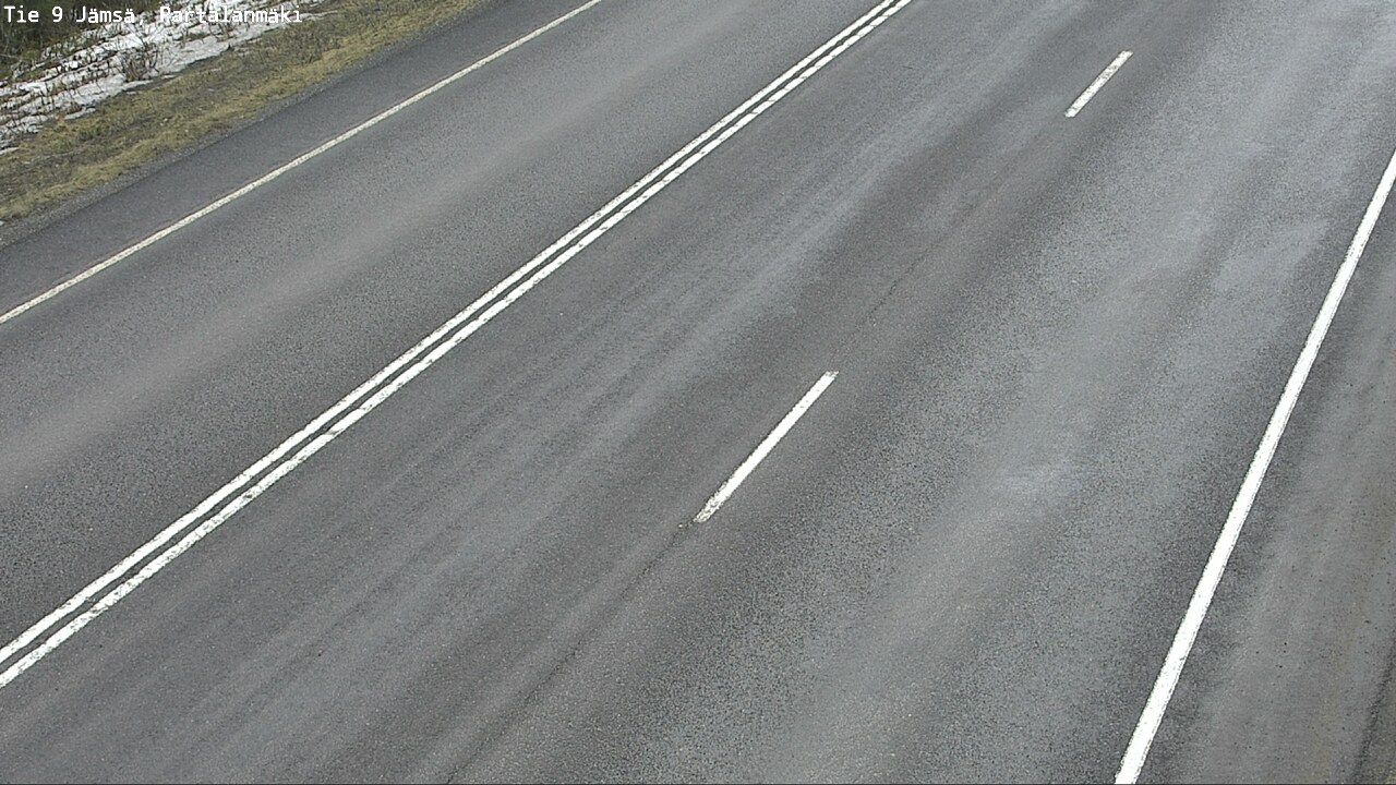 Weather Camera Image Road 9 Jämsä, Partalanmäki, Jämsä, Keski-Suomi