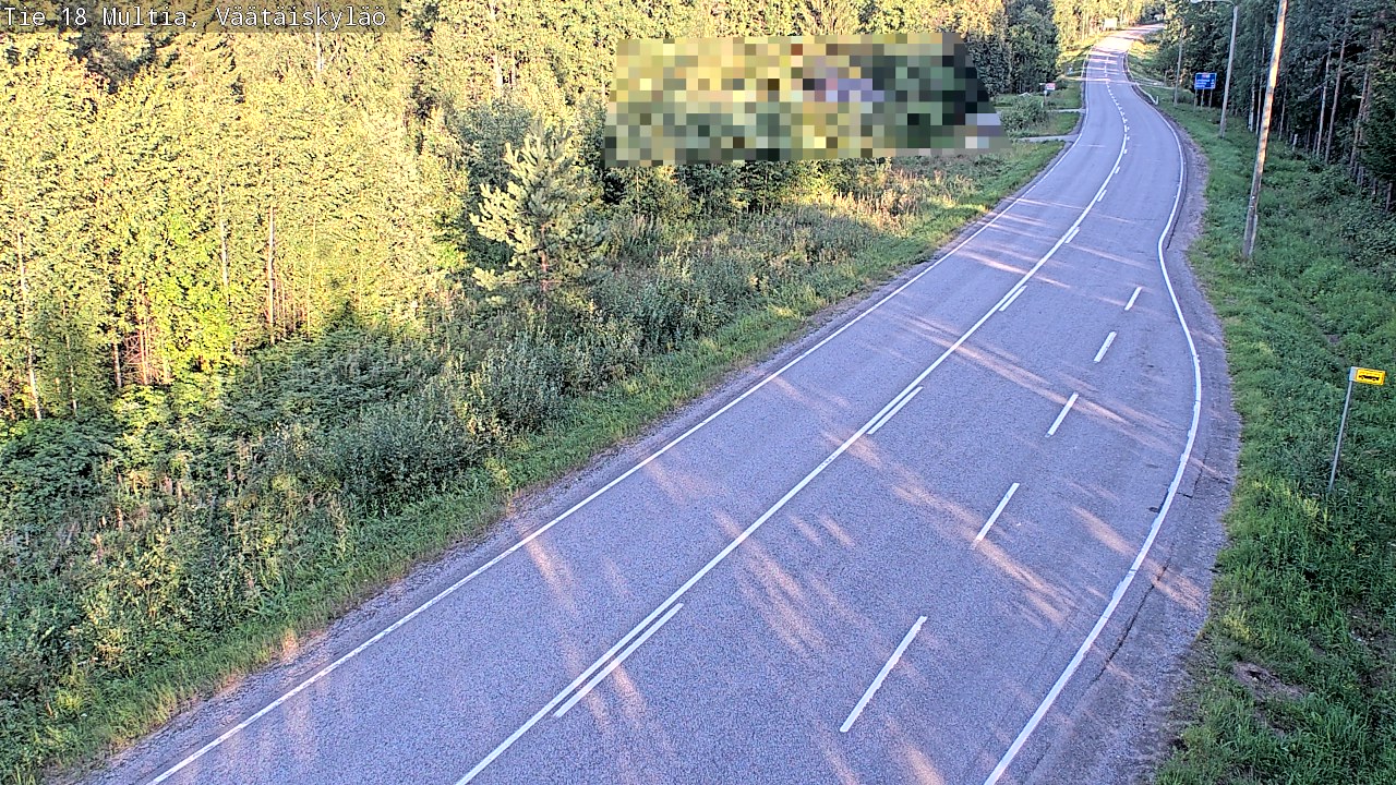 Kelikamerat Kuva Tie 18 Multia, Väätäiskylä, Multia, Keski-Suomi