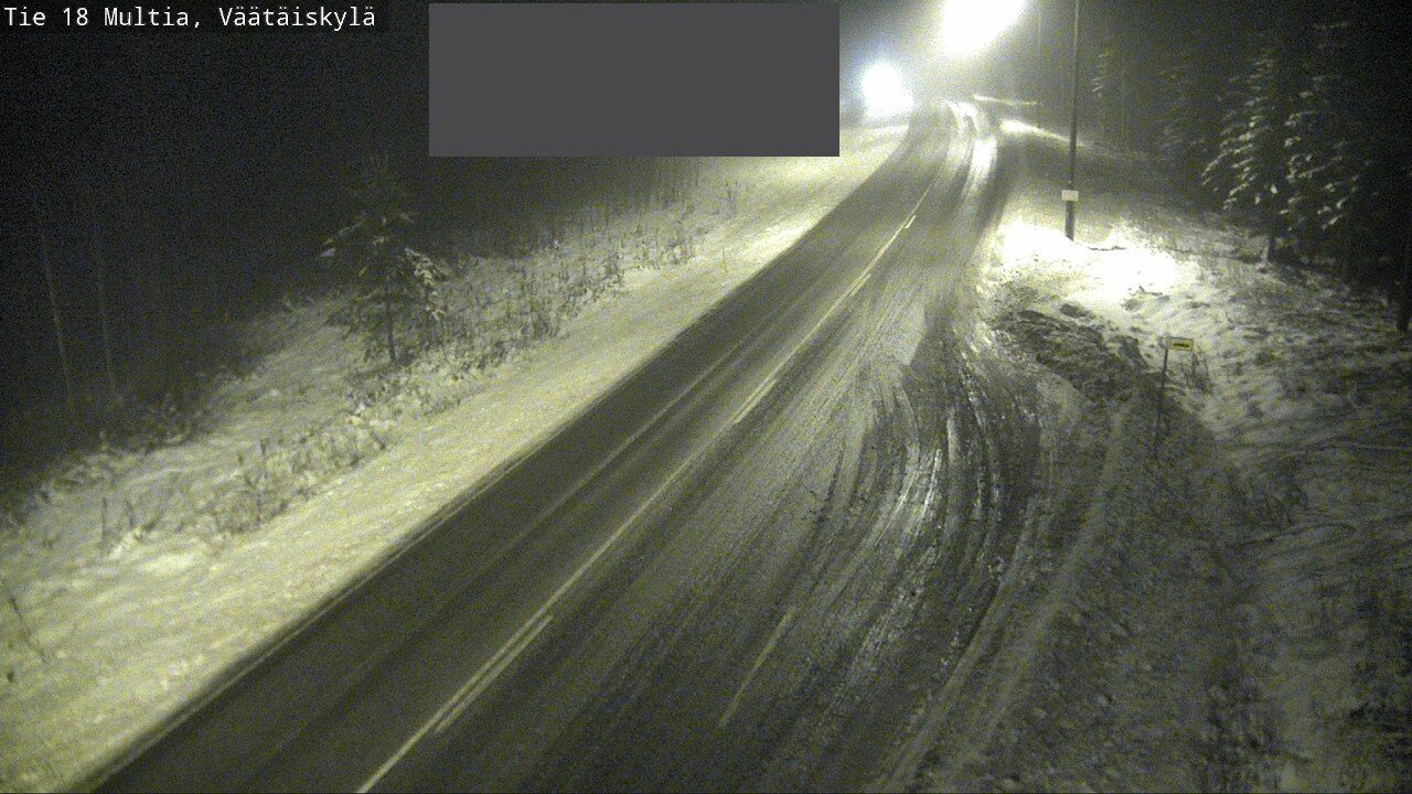 Weather Camera Image Väg 18 Multia, Väätäiskylä, Multia, Keski-Suomi