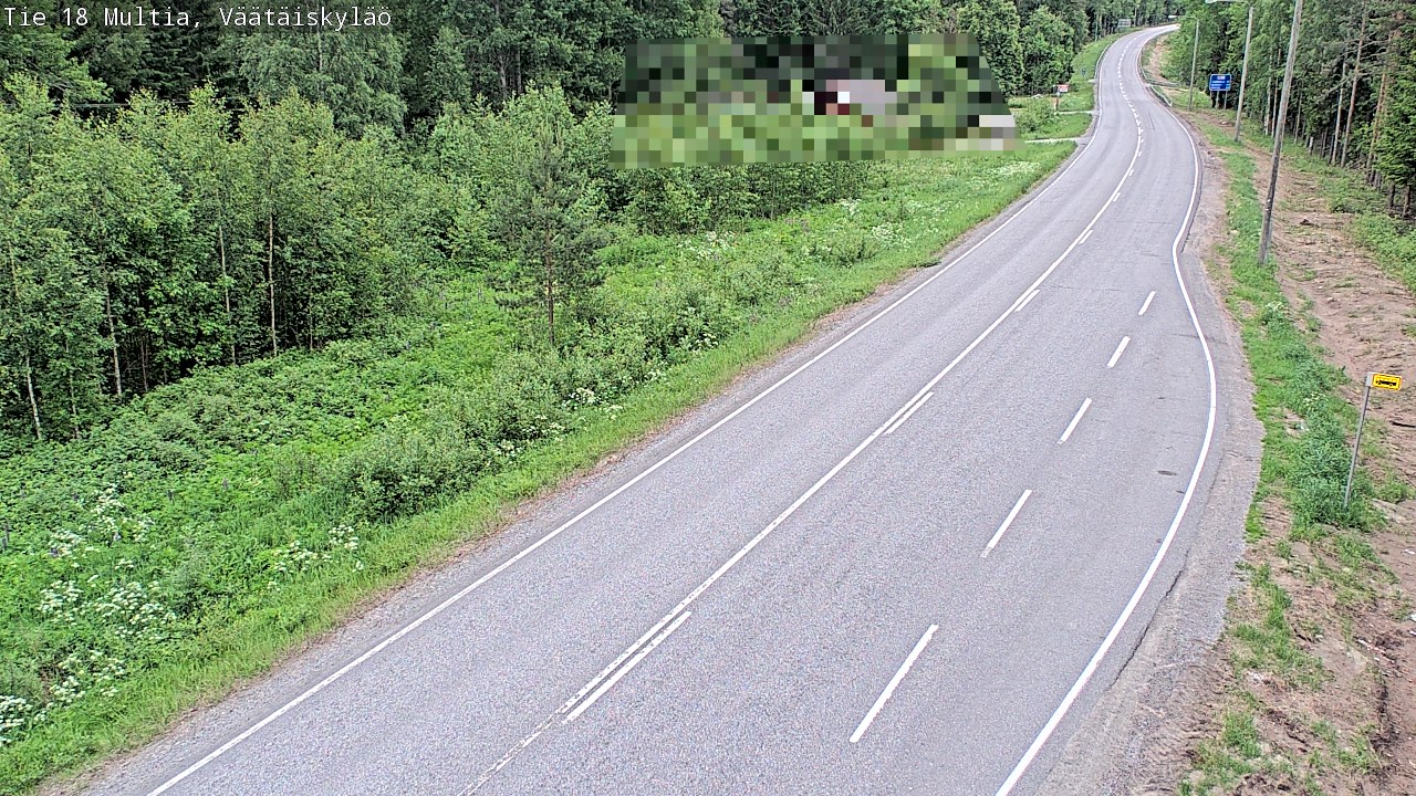 Kelikamerat Kuva Tie 18 Multia, Väätäiskylä, Multia, Keski-Suomi