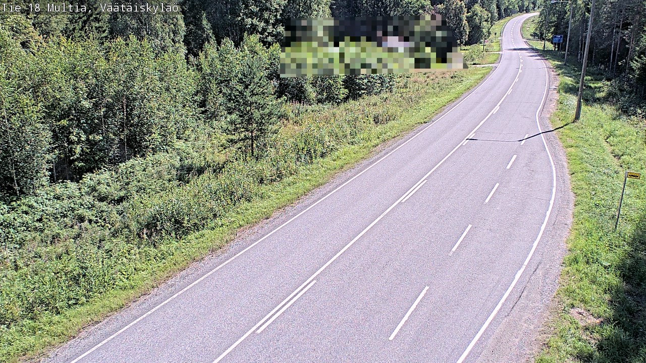 Kelikamerat Kuva Tie 18 Multia, Väätäiskylä, Multia, Keski-Suomi