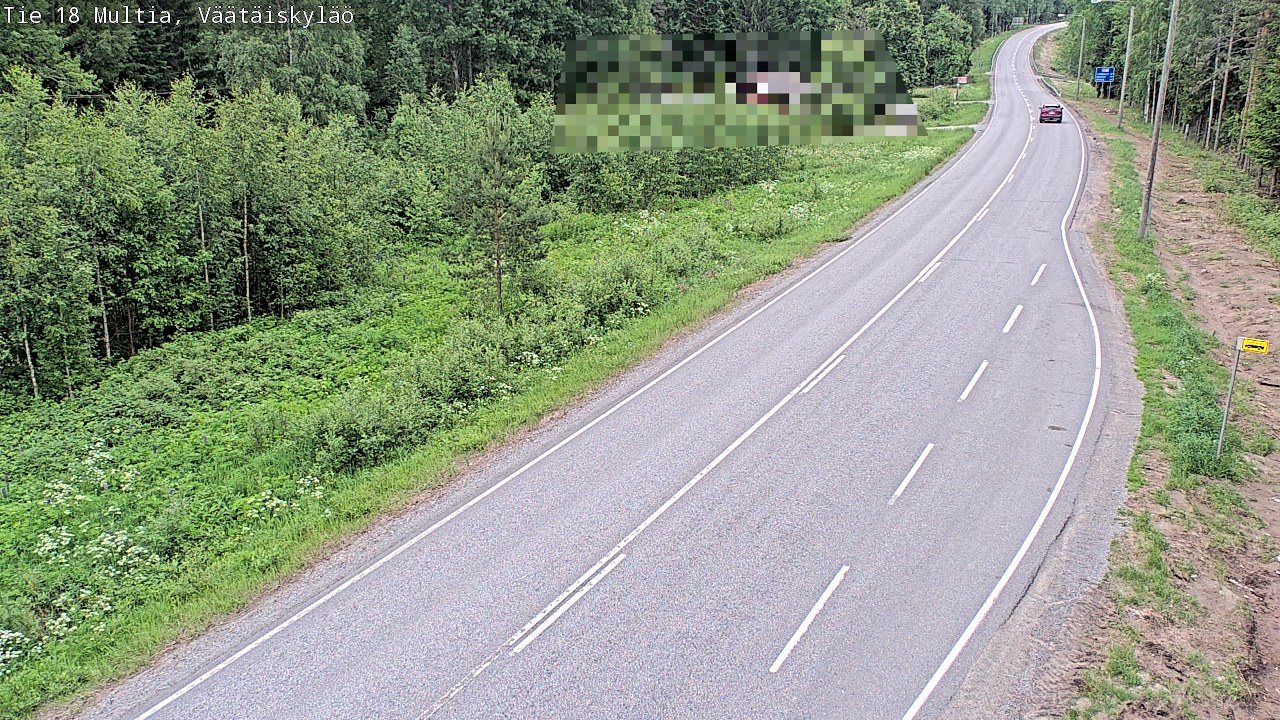 Kelikamerat Kuva Tie 18 Multia, Väätäiskylä, Multia, Keski-Suomi