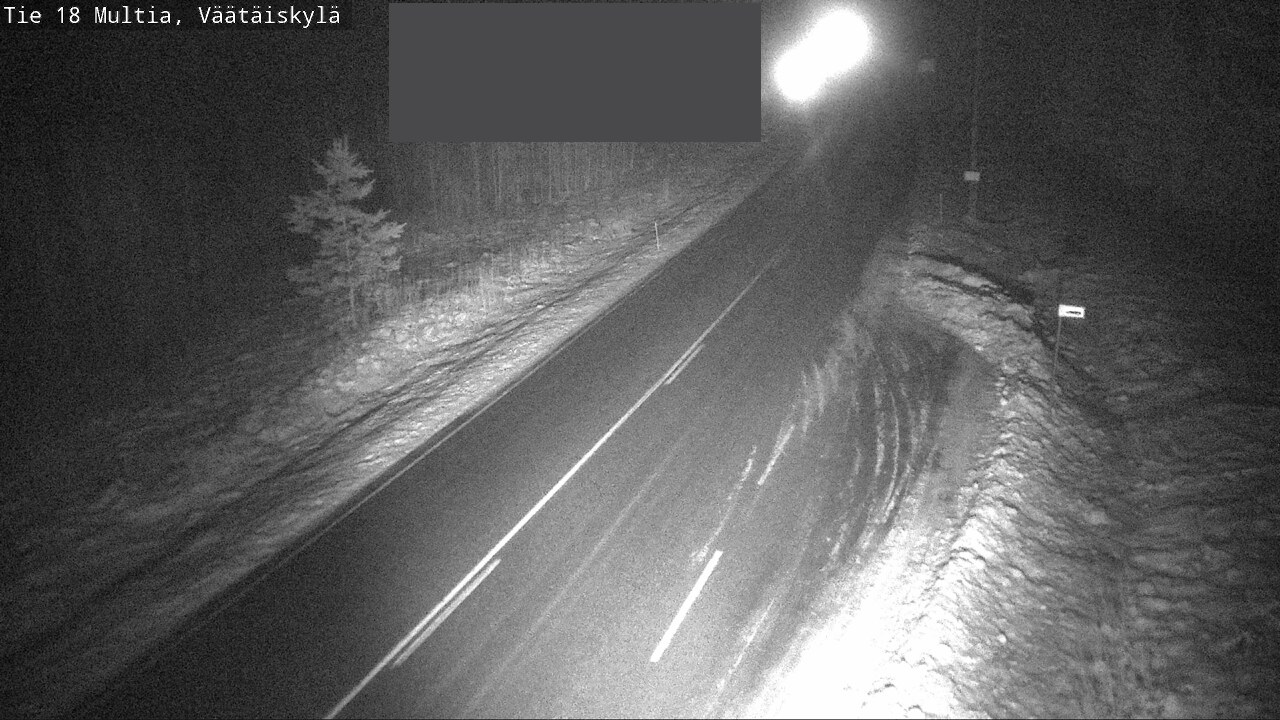 Weather Camera Image Väg 18 Multia, Väätäiskylä, Multia, Keski-Suomi