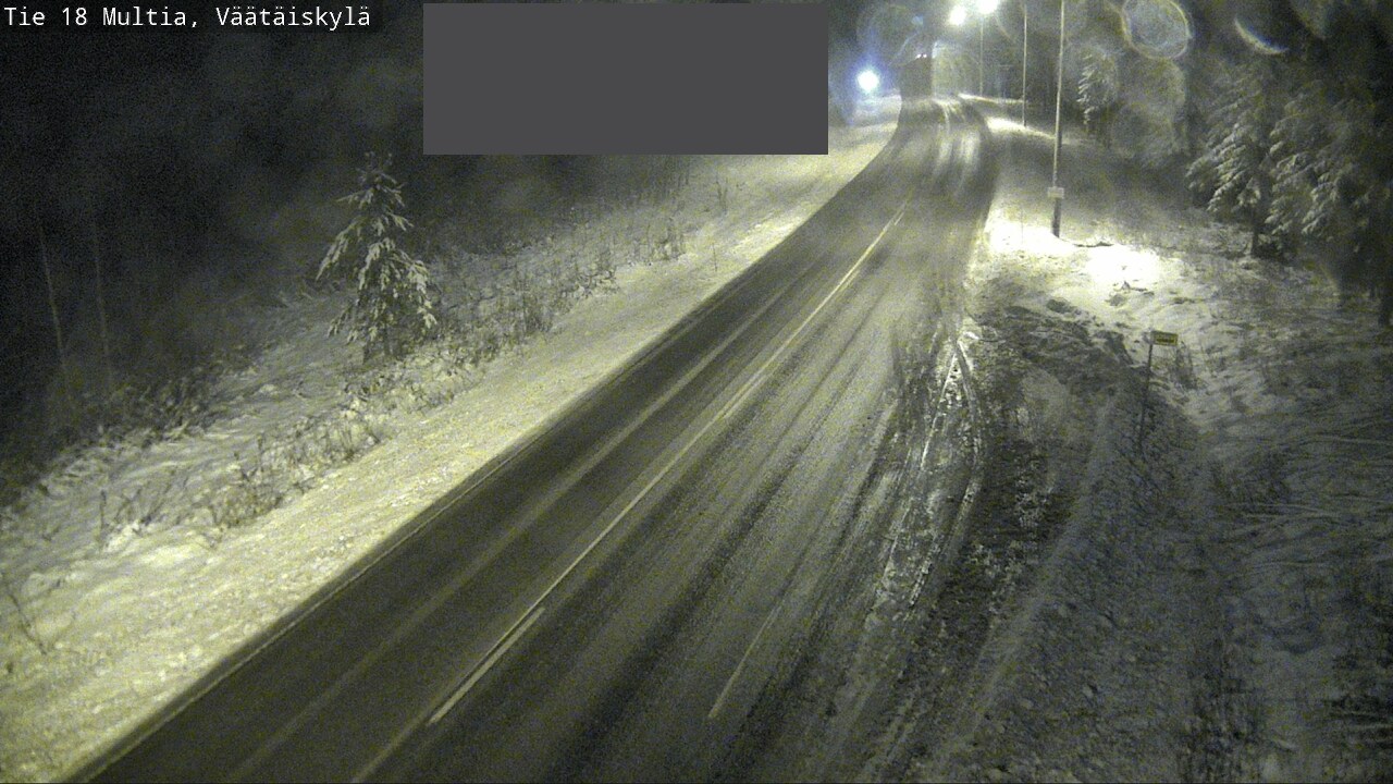 Weather Camera Image Väg 18 Multia, Väätäiskylä, Multia, Keski-Suomi