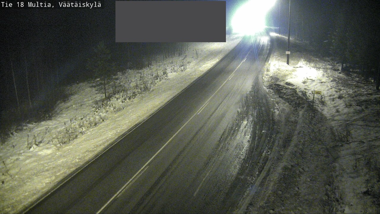 Weather Camera Image Väg 18 Multia, Väätäiskylä, Multia, Keski-Suomi