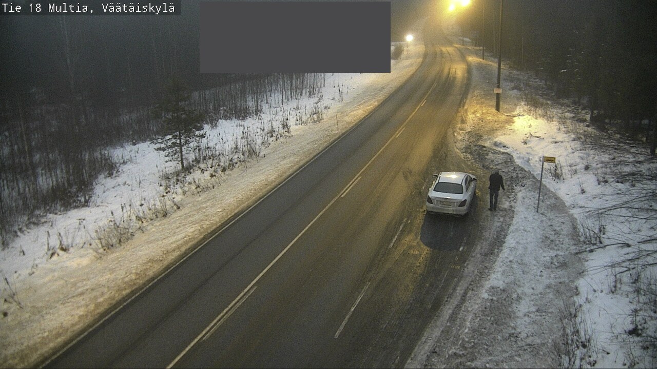 Weather Camera Image Väg 18 Multia, Väätäiskylä, Multia, Keski-Suomi