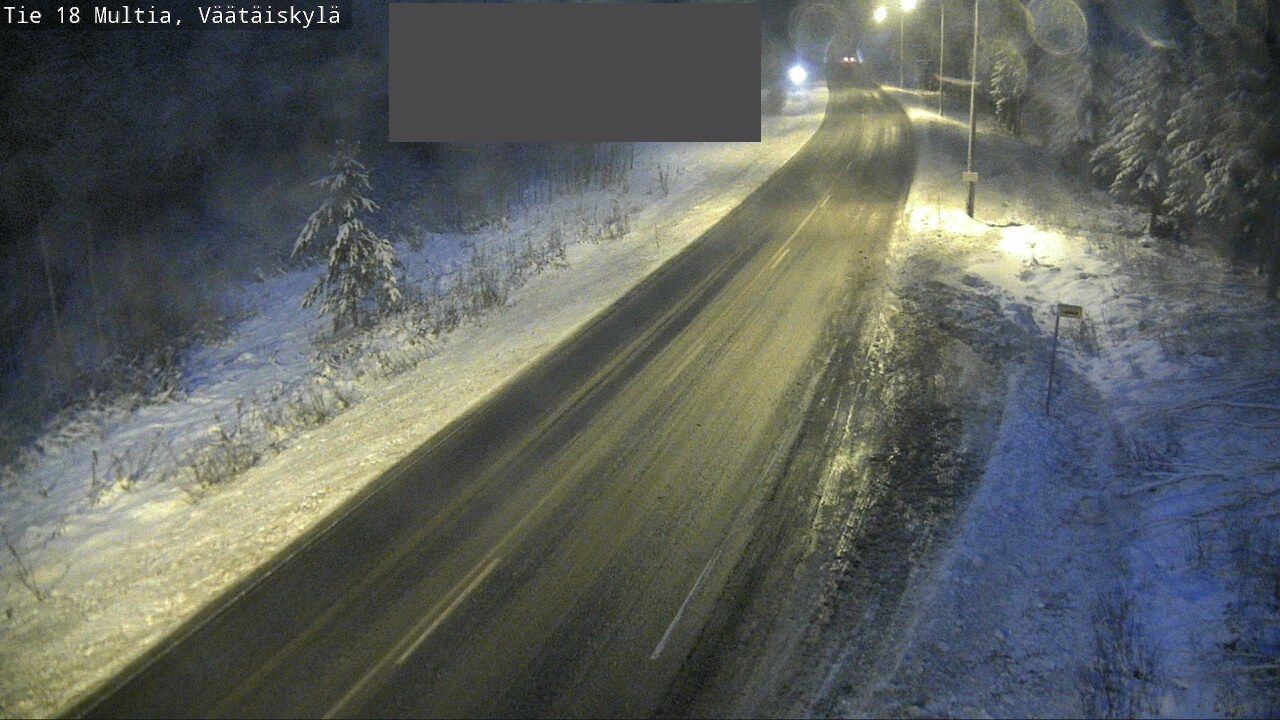 Weather Camera Image Väg 18 Multia, Väätäiskylä, Multia, Keski-Suomi