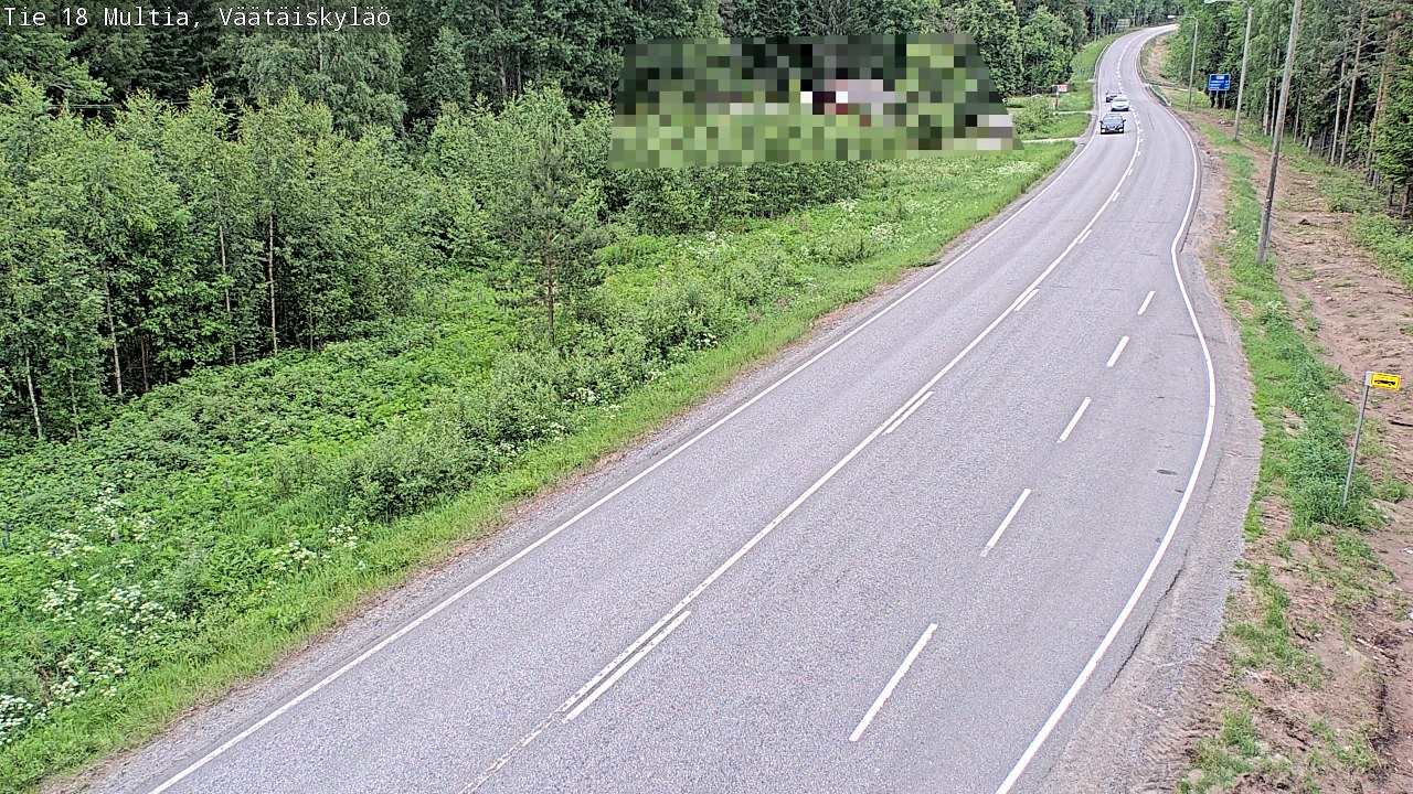 Kelikamerat Kuva Tie 18 Multia, Väätäiskylä, Multia, Keski-Suomi