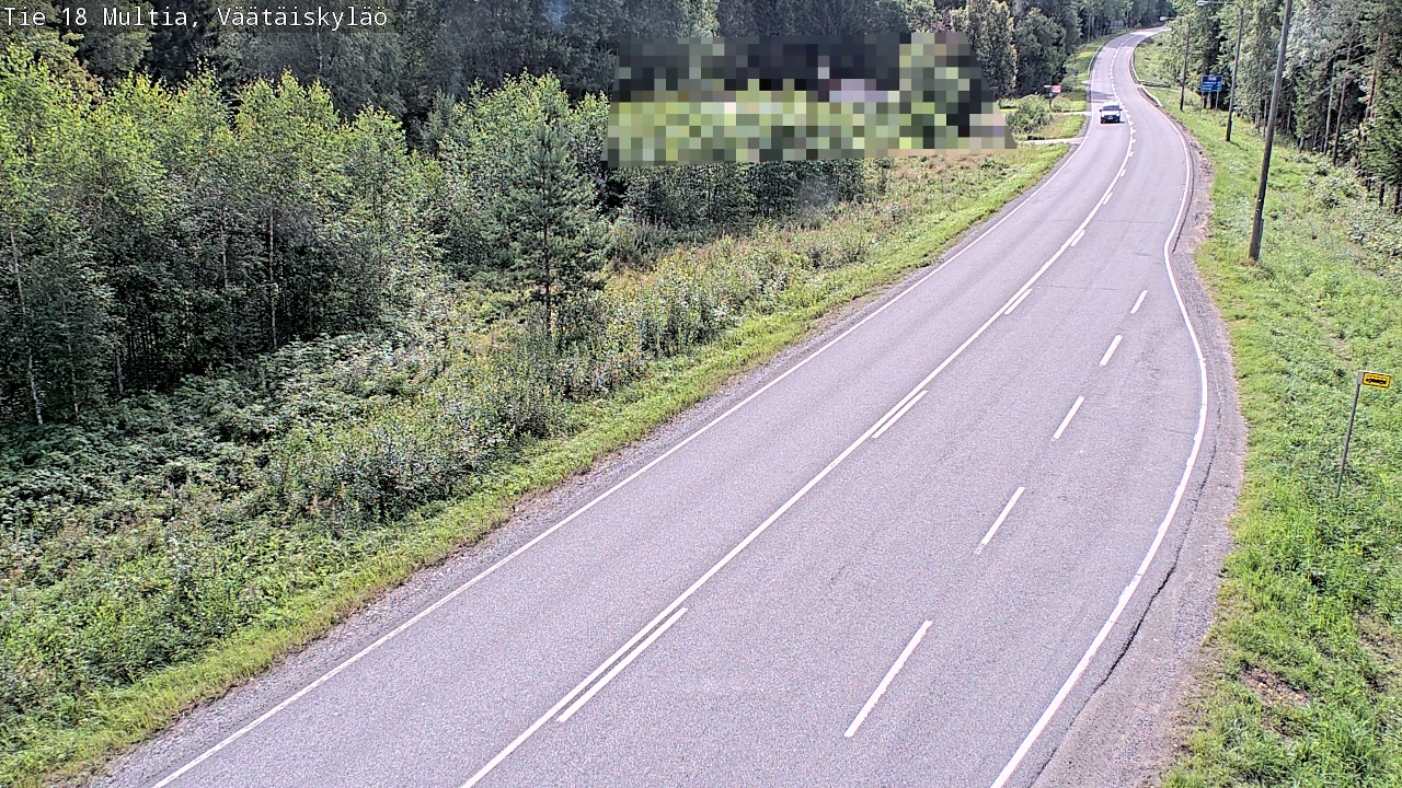 Kelikamerat Kuva Tie 18 Multia, Väätäiskylä, Multia, Keski-Suomi