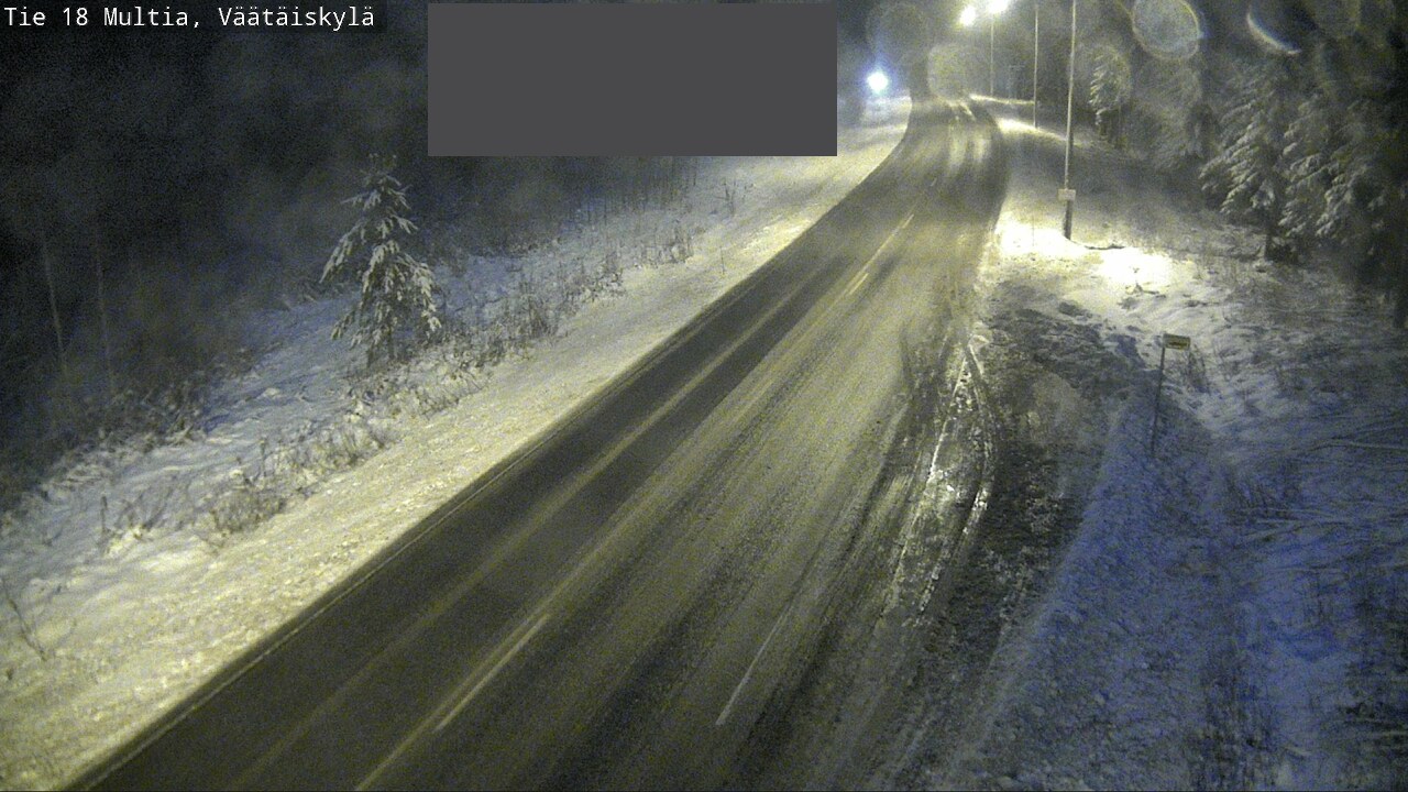 Weather Camera Image Väg 18 Multia, Väätäiskylä, Multia, Keski-Suomi