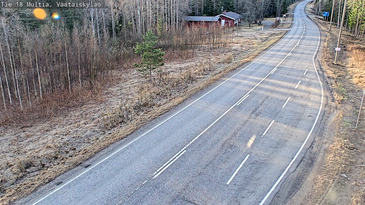 Weather Camera Image Väg 18 Multia, Väätäiskylä, Multia, Keski-Suomi