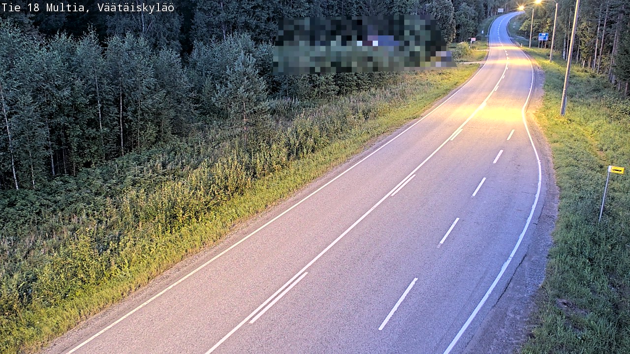 Kelikamerat Kuva Tie 18 Multia, Väätäiskylä, Multia, Keski-Suomi