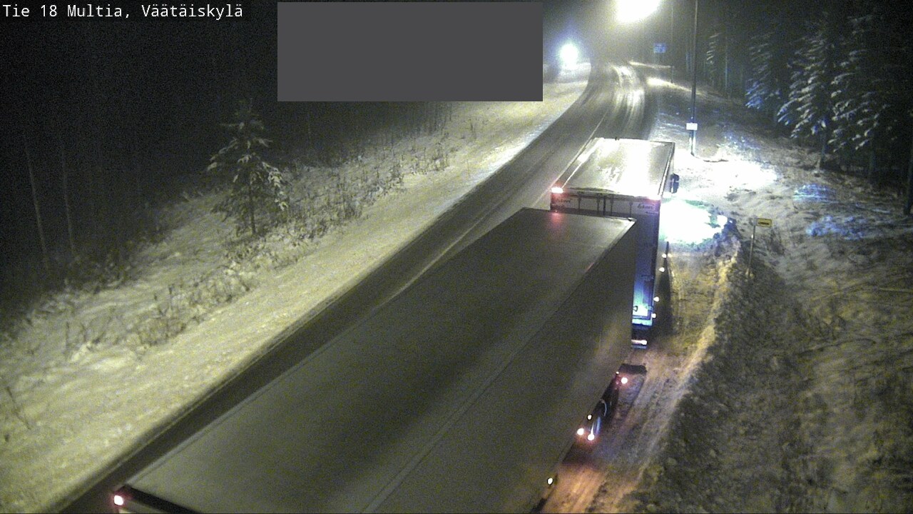 Weather Camera Image Väg 18 Multia, Väätäiskylä, Multia, Keski-Suomi