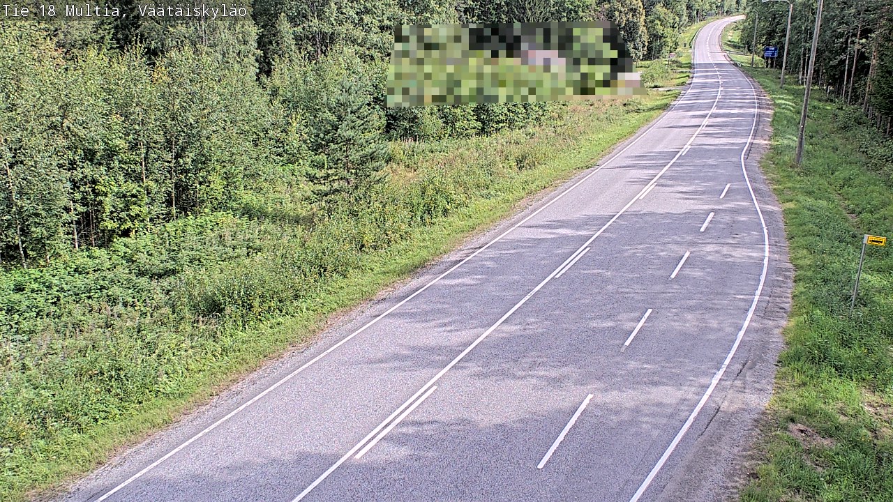 Kelikamerat Kuva Tie 18 Multia, Väätäiskylä, Multia, Keski-Suomi