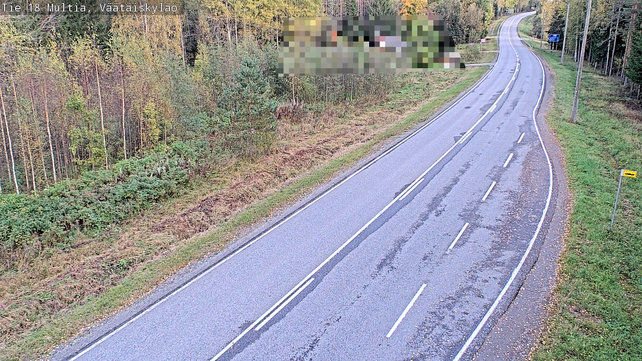 Kelikamerat Kuva Tie 18 Multia, Väätäiskylä, Multia, Keski-Suomi
