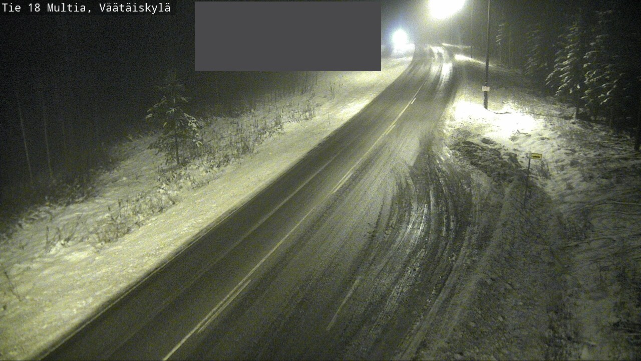 Weather Camera Image Väg 18 Multia, Väätäiskylä, Multia, Keski-Suomi