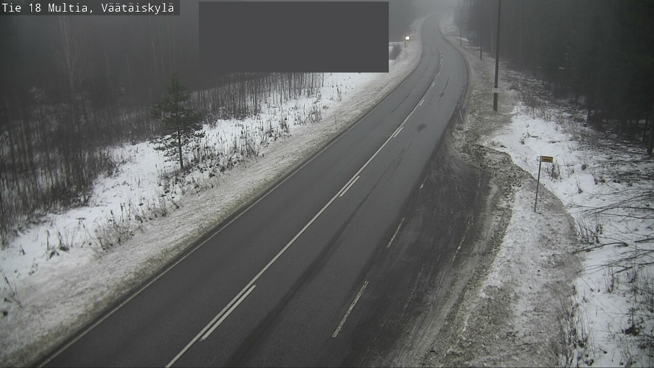 Weather Camera Image Väg 18 Multia, Väätäiskylä, Multia, Keski-Suomi