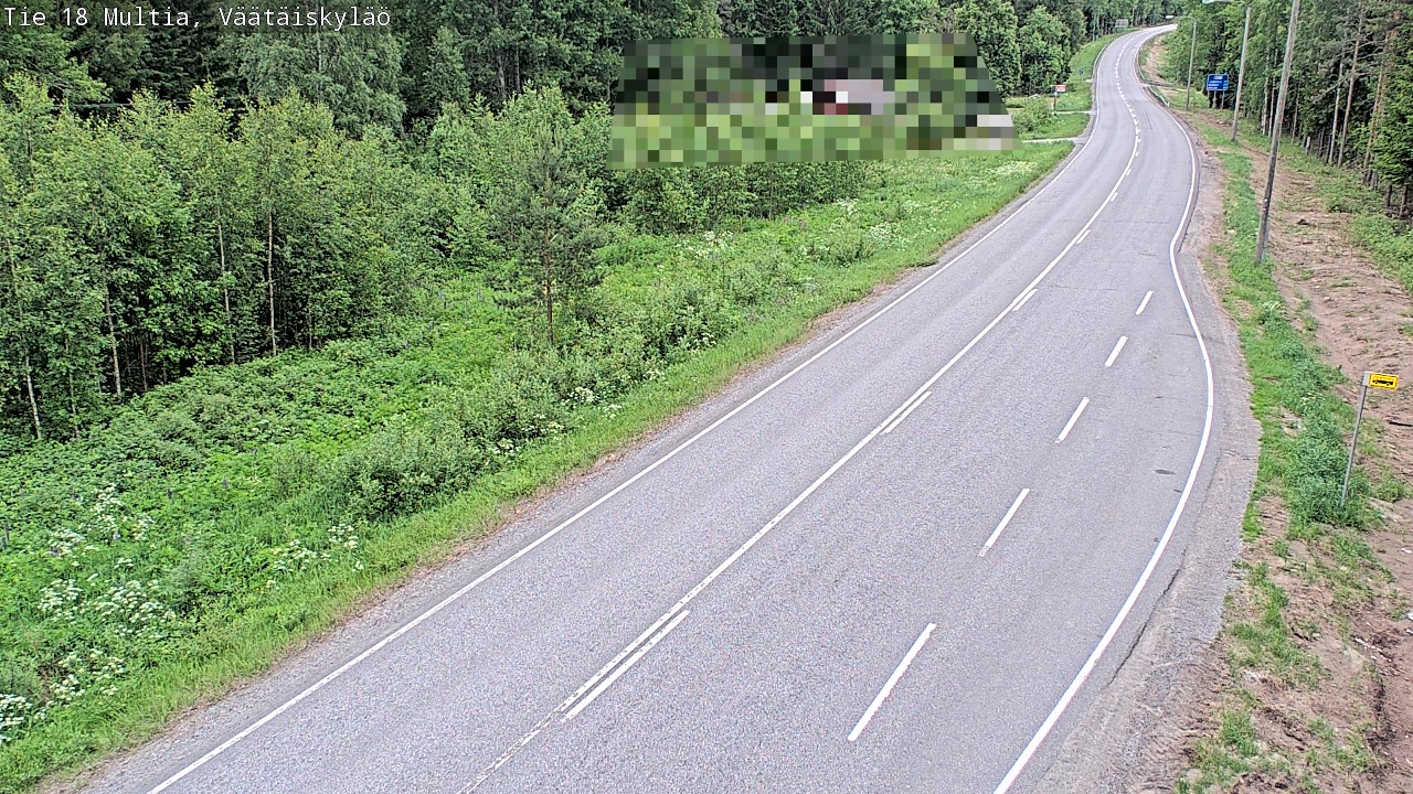 Kelikamerat Kuva Tie 18 Multia, Väätäiskylä, Multia, Keski-Suomi