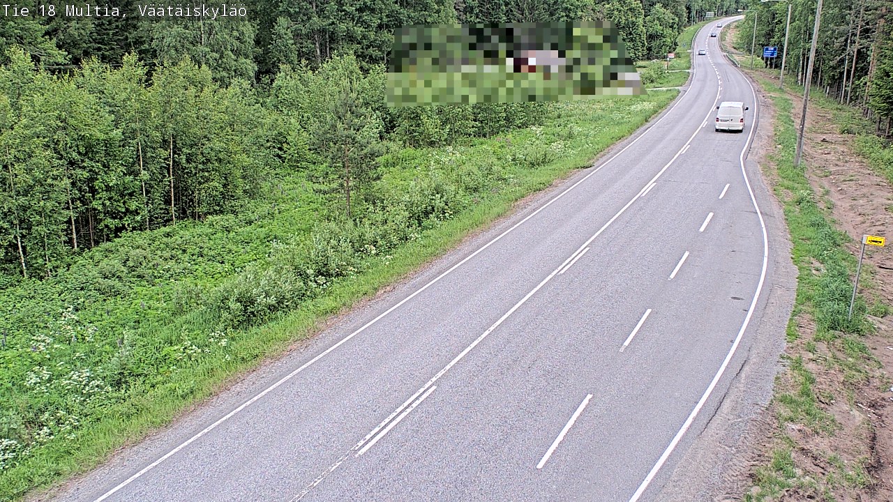 Kelikamerat Kuva Tie 18 Multia, Väätäiskylä, Multia, Keski-Suomi