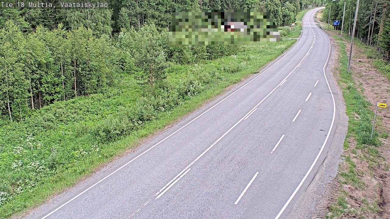 Kelikamerat Kuva Tie 18 Multia, Väätäiskylä, Multia, Keski-Suomi