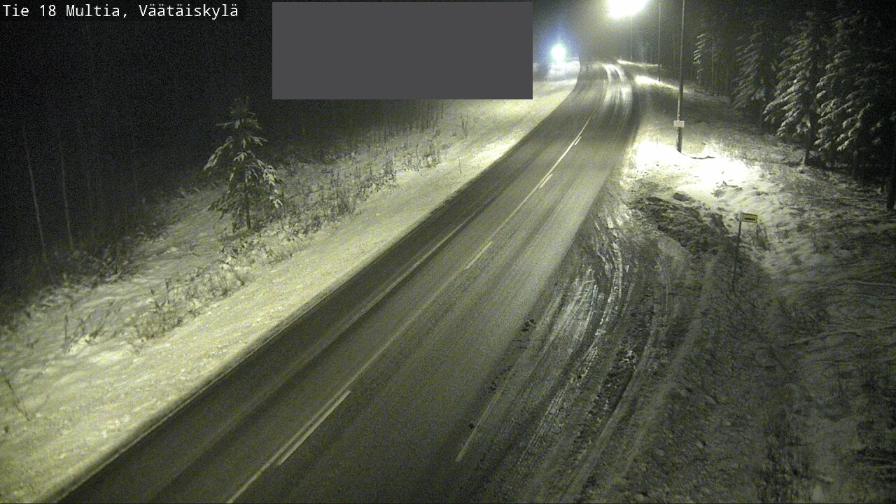 Weather Camera Image Väg 18 Multia, Väätäiskylä, Multia, Keski-Suomi