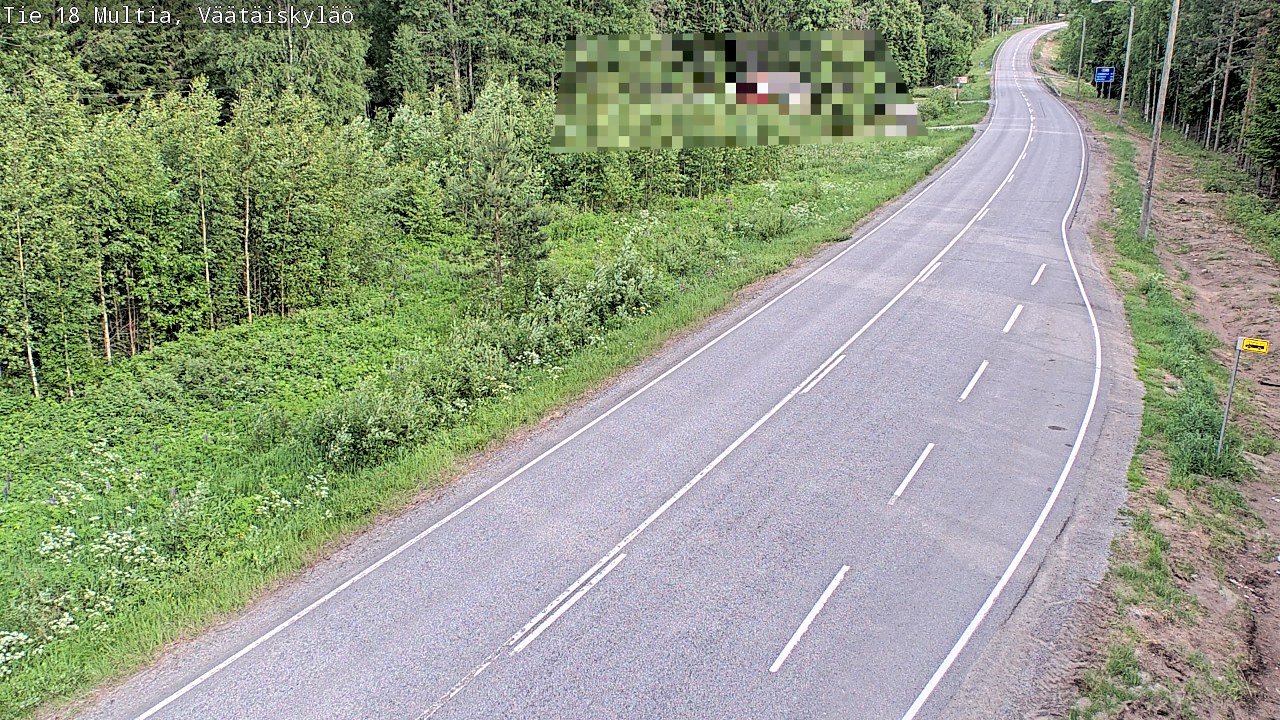 Kelikamerat Kuva Tie 18 Multia, Väätäiskylä, Multia, Keski-Suomi