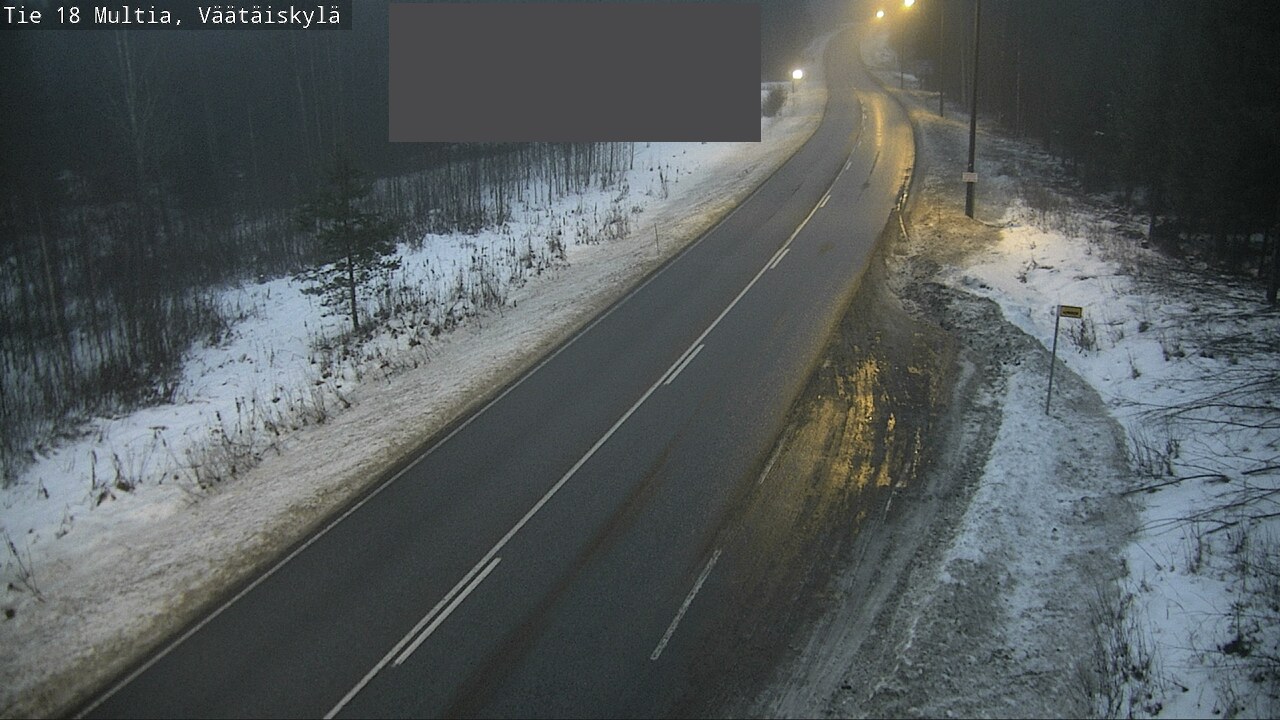 Weather Camera Image Road 18 Multia, Väätäiskylä, Multia, Keski-Suomi