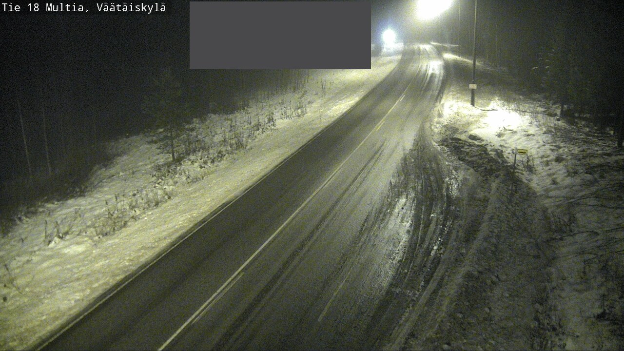 Weather Camera Image Väg 18 Multia, Väätäiskylä, Multia, Keski-Suomi