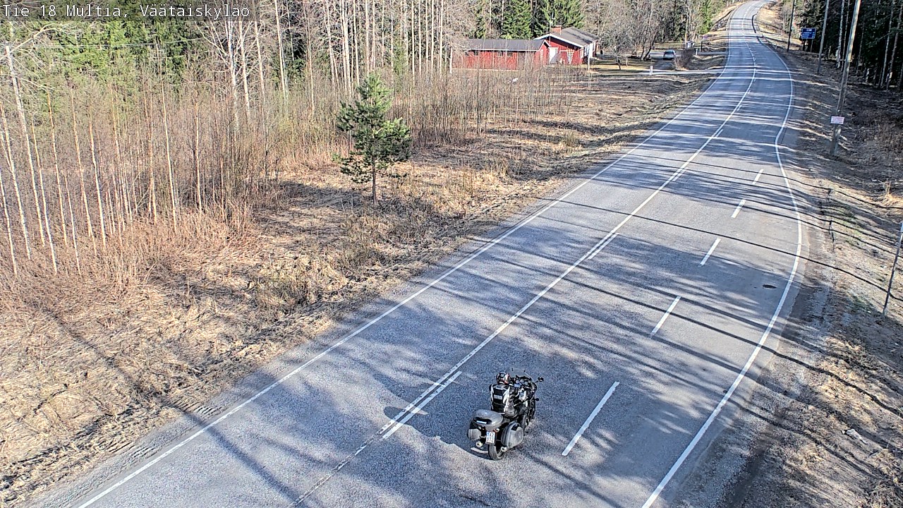 Weather Camera Image Väg 18 Multia, Väätäiskylä, Multia, Keski-Suomi