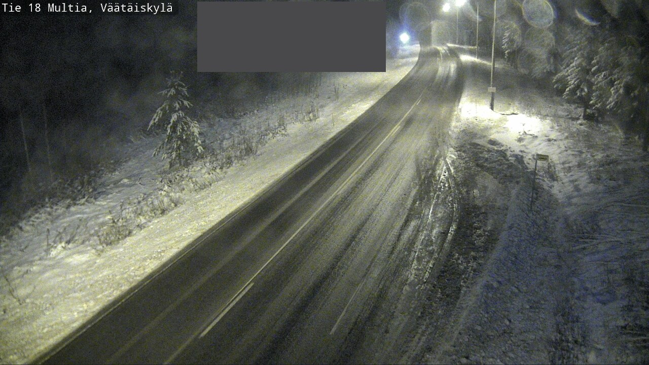 Weather Camera Image Väg 18 Multia, Väätäiskylä, Multia, Keski-Suomi
