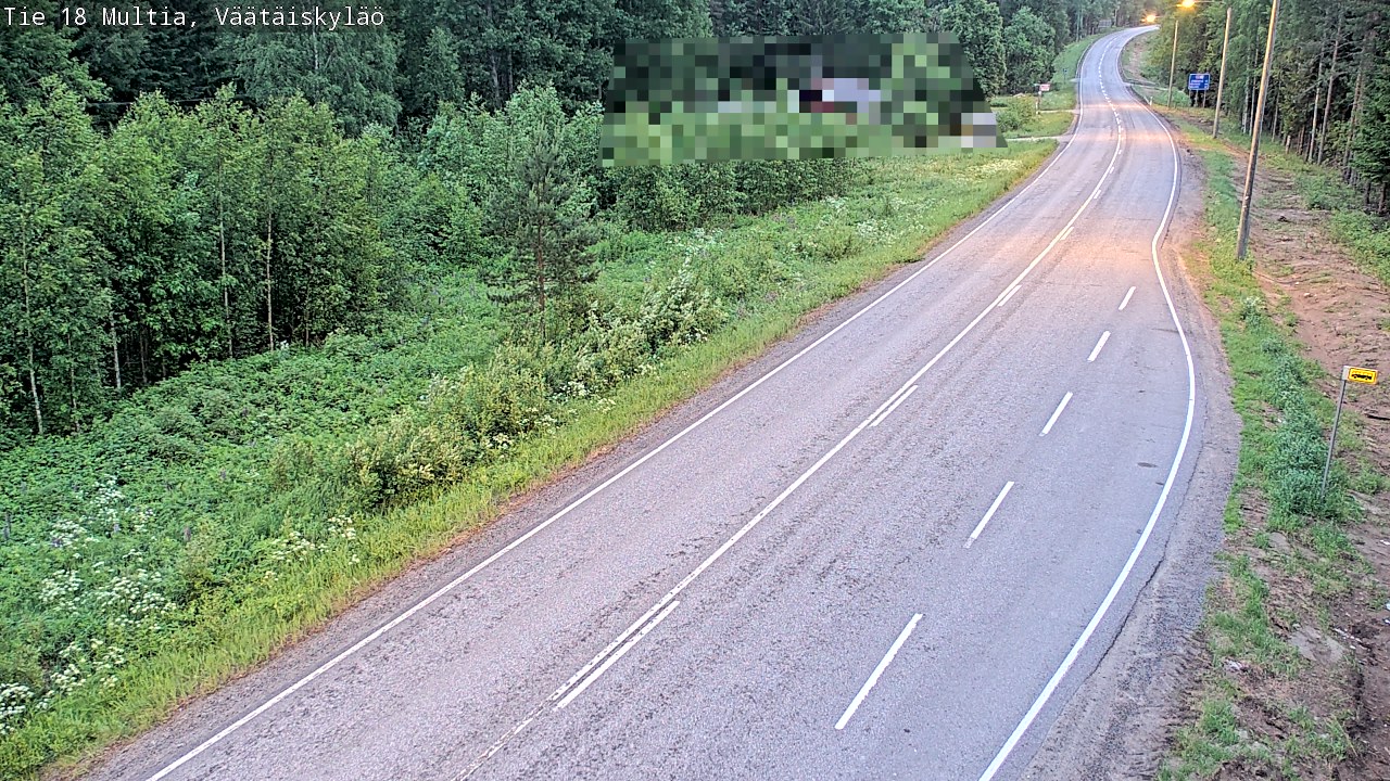 Kelikamerat Kuva Tie 18 Multia, Väätäiskylä, Multia, Keski-Suomi