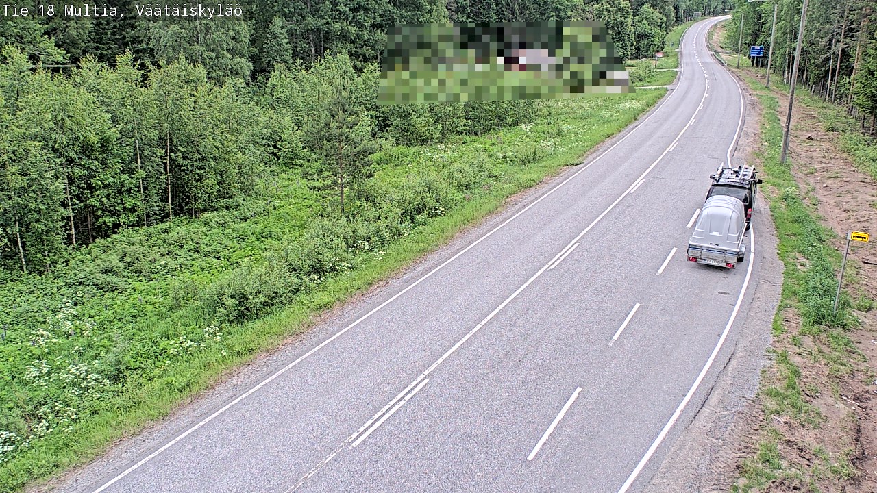 Kelikamerat Kuva Tie 18 Multia, Väätäiskylä, Multia, Keski-Suomi