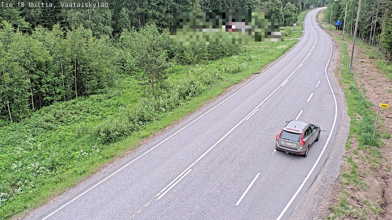 Kelikamerat Kuva Tie 18 Multia, Väätäiskylä, Multia, Keski-Suomi