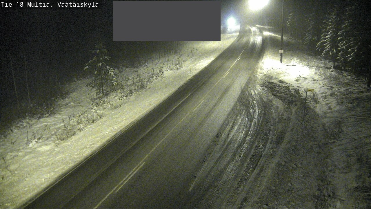Weather Camera Image Väg 18 Multia, Väätäiskylä, Multia, Keski-Suomi