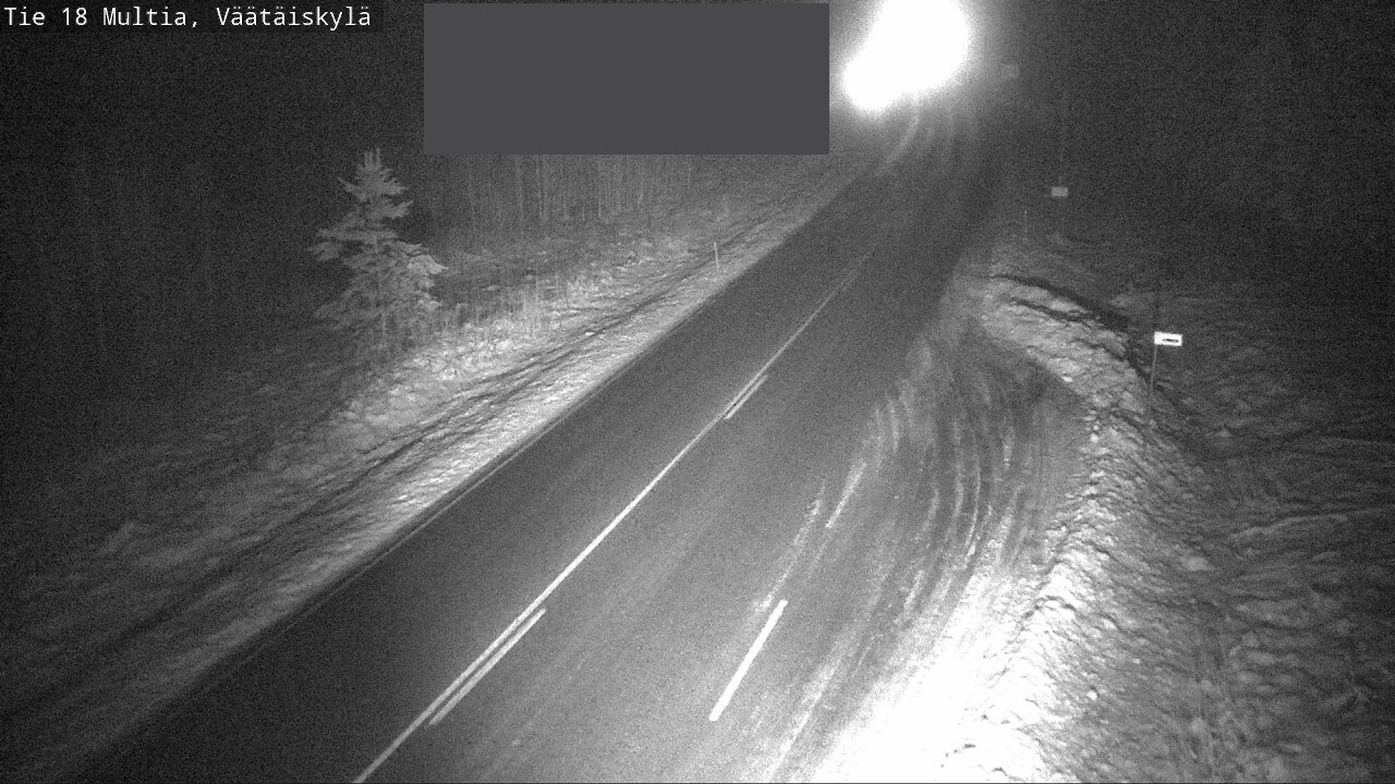 Weather Camera Image Väg 18 Multia, Väätäiskylä, Multia, Keski-Suomi