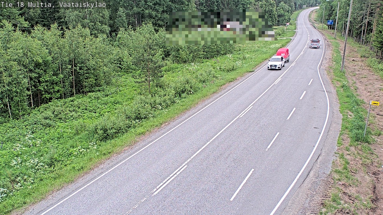 Kelikamerat Kuva Tie 18 Multia, Väätäiskylä, Multia, Keski-Suomi