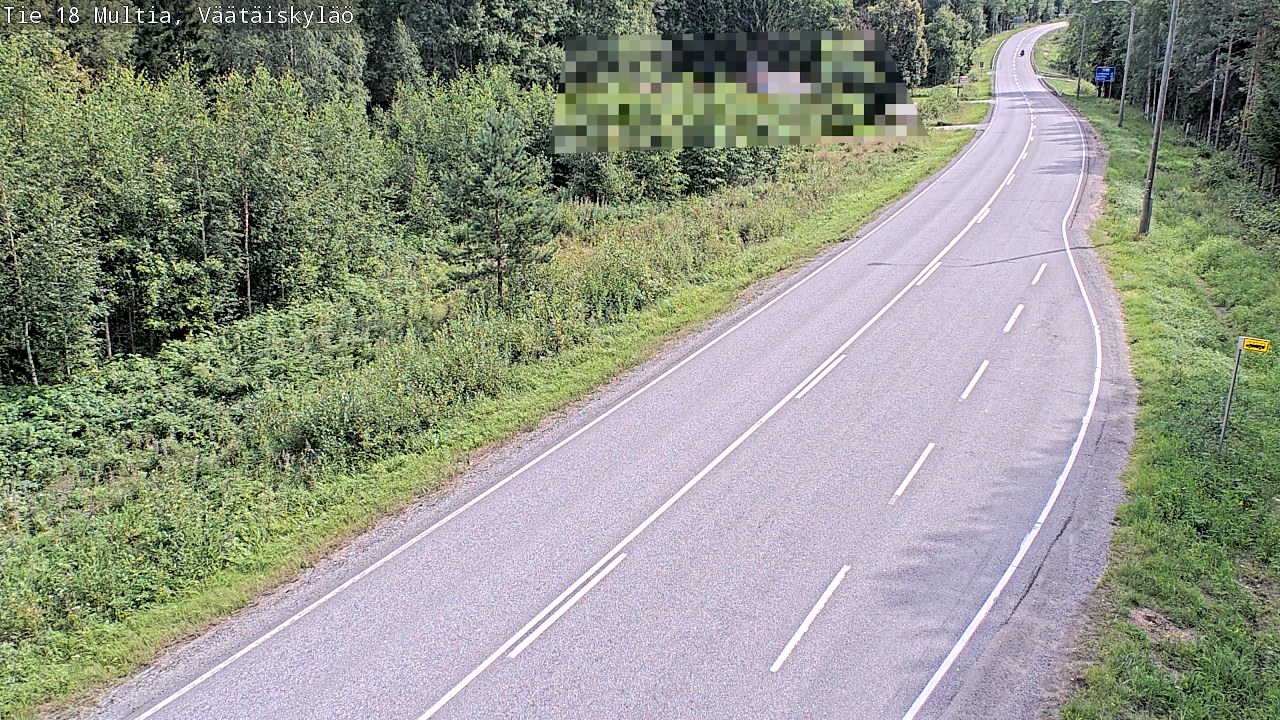 Kelikamerat Kuva Tie 18 Multia, Väätäiskylä, Multia, Keski-Suomi