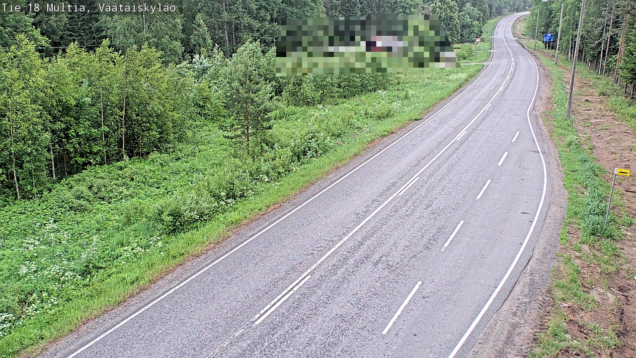 Kelikamerat Kuva Tie 18 Multia, Väätäiskylä, Multia, Keski-Suomi